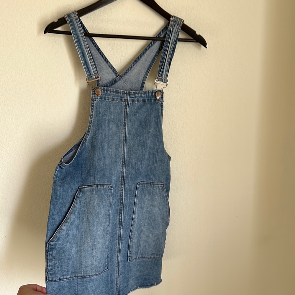Dollhouse Overalls Dress- size 5